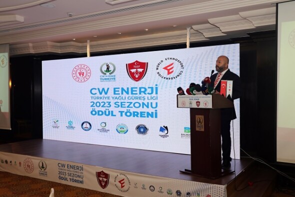 CW Enerji Yağlı Güreş Ligi Ödül Töreni gerçekleştirildi