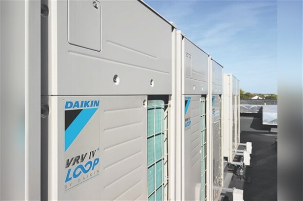 Türkiye yepyeni bir teknoloji ile tanışıyor “Loop by Daikin” projesiyle üretilen VRB dış üniteler Avrupa’ya ihraç ediliyor.