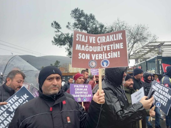 Bursa Staj ve Çırak Mağdurları: Hükümete Sesleniyoruz Duyun Sesimizi Artık!