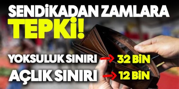 Sendikadan ZAM’lara Tepki!