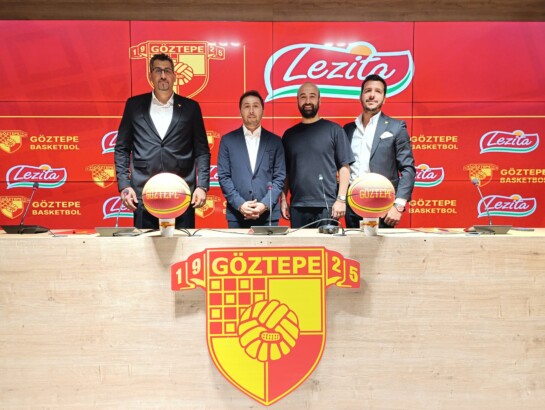 Lezita ve Göztepe Basketbol Sponsorluk Anlaşması İmzaladı