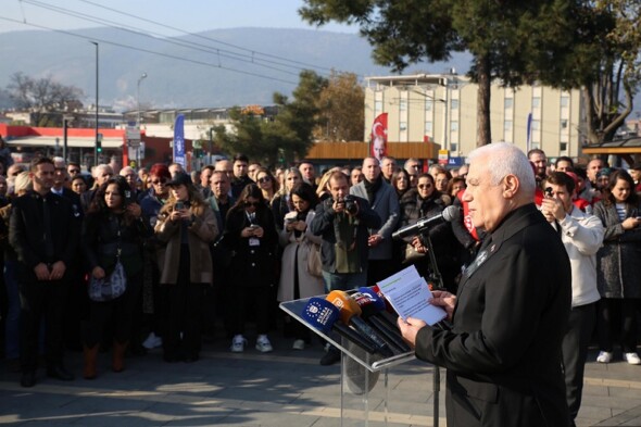 Başkan Bozbey: “Kent Meydanı’nda Ata’mızın izi olacak”