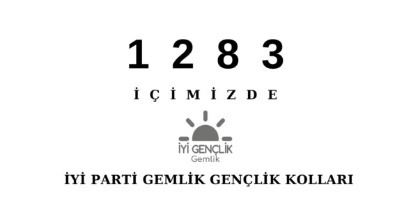 İYİ Parti Gemlik Gençlik Kolları’ndan Teğmenlere Destek: “1283 İçimizde!”