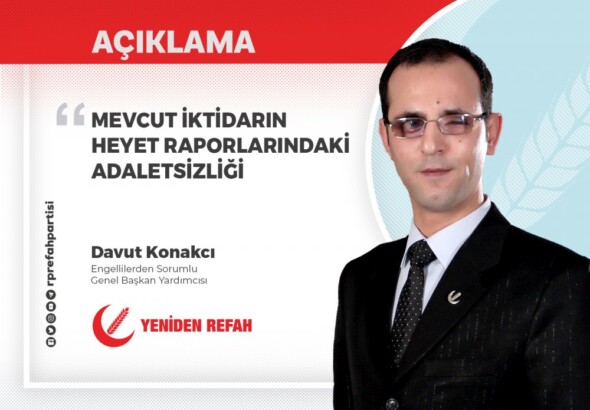 Mevcut İktidarın Heyet Raporlarındaki Adaletsizliği