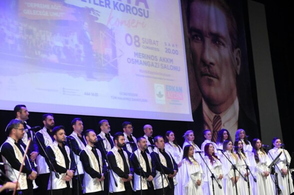 Antakya Medeniyetler Korosu’ndan duygu dolu konser