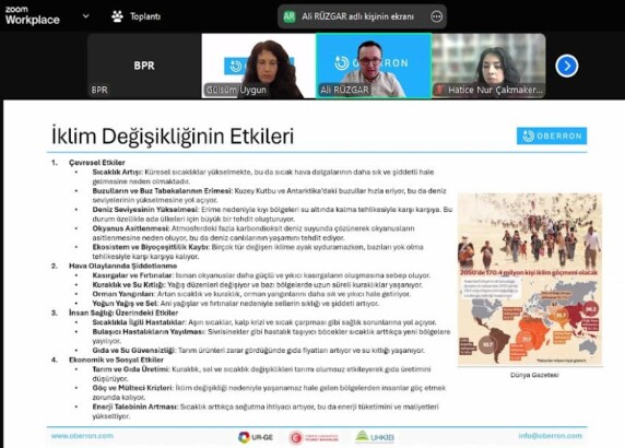 UHKİB HAZIR GİYİM SEKTÖRÜNDE SÜRDÜRÜLEBİLİRLİK URGE PROJESİ KURUMSAL KARBON AYAKİZİ EĞİTİMİ İLE FAALİYETLERİNE BAŞLADI