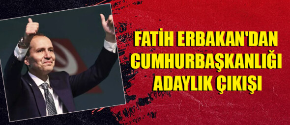 Erbakan açık açık ilan etti! Yeniden aday olacak