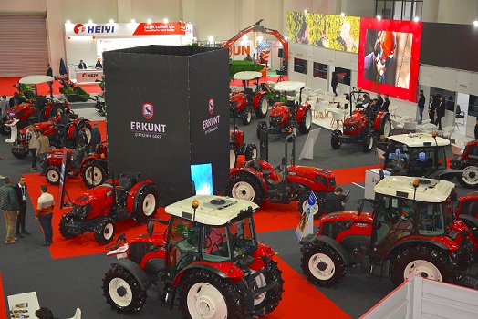 Erkunt Traktör, Agroexpo Fuarı’nda Tam Not Aldı