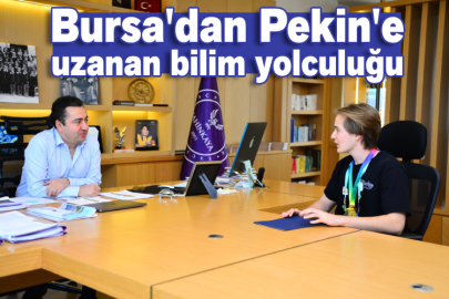 Bursa’dan Pekin’e uzanan bilim yolculuğu – Bursalı öğrenci dünya birincileri arasında